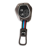 Luxury Zinc Alloy Car Key Shell – 360° Secure Protection for Car Keys